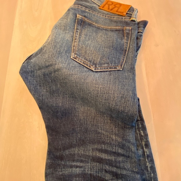 RRL (Ralph Lauren) Japanese selvedge jeans, slim fit 29x32 - Picture 1 of 5